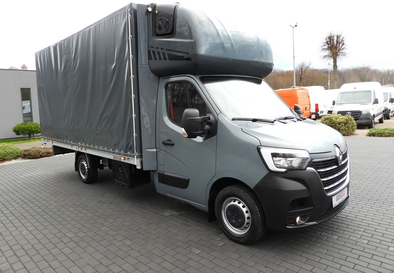 RENAULT MASTER TARPAULIN 10 PALLETS WEBASTO CRUISE CONTROL LED LIGHTS PNEUMATICS AIR CONDITIONING 165HP - Carrinha de lona: foto 4 RENAULT MASTER TARPAULIN 10 PALLETS WEBASTO CRUISE CONTROL LED LIGHTS PNEUMATICS AIR CONDITIONING 165HP - Carrinha de lona: foto 4