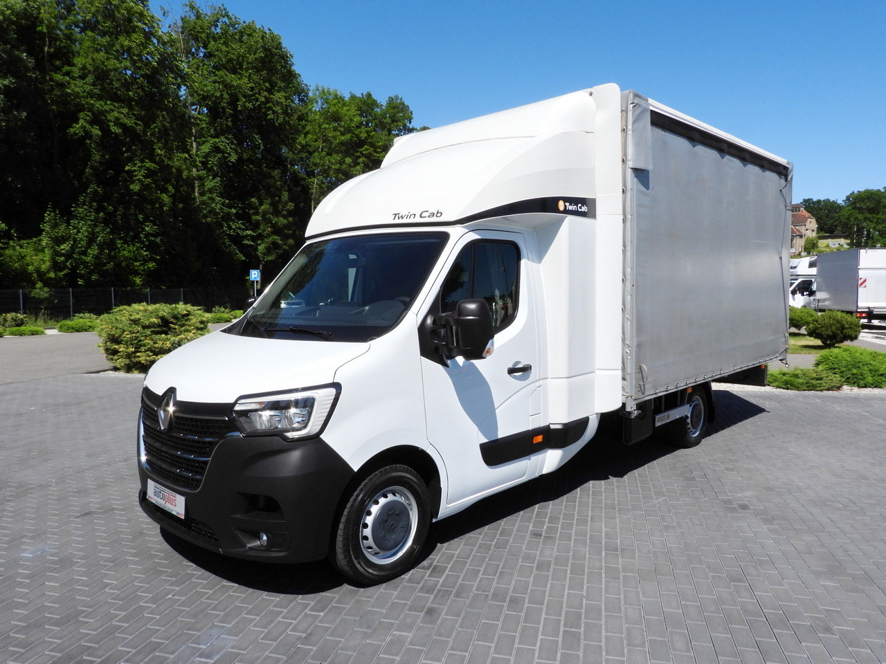 Carrinha de lona RENAULT MASTER  TARPAULIN 10 PALLETS WEBASTO CRUISE CONTROL LED LIGHTS PNEUMATICS AIR CONDITIONING  165HP: foto 18