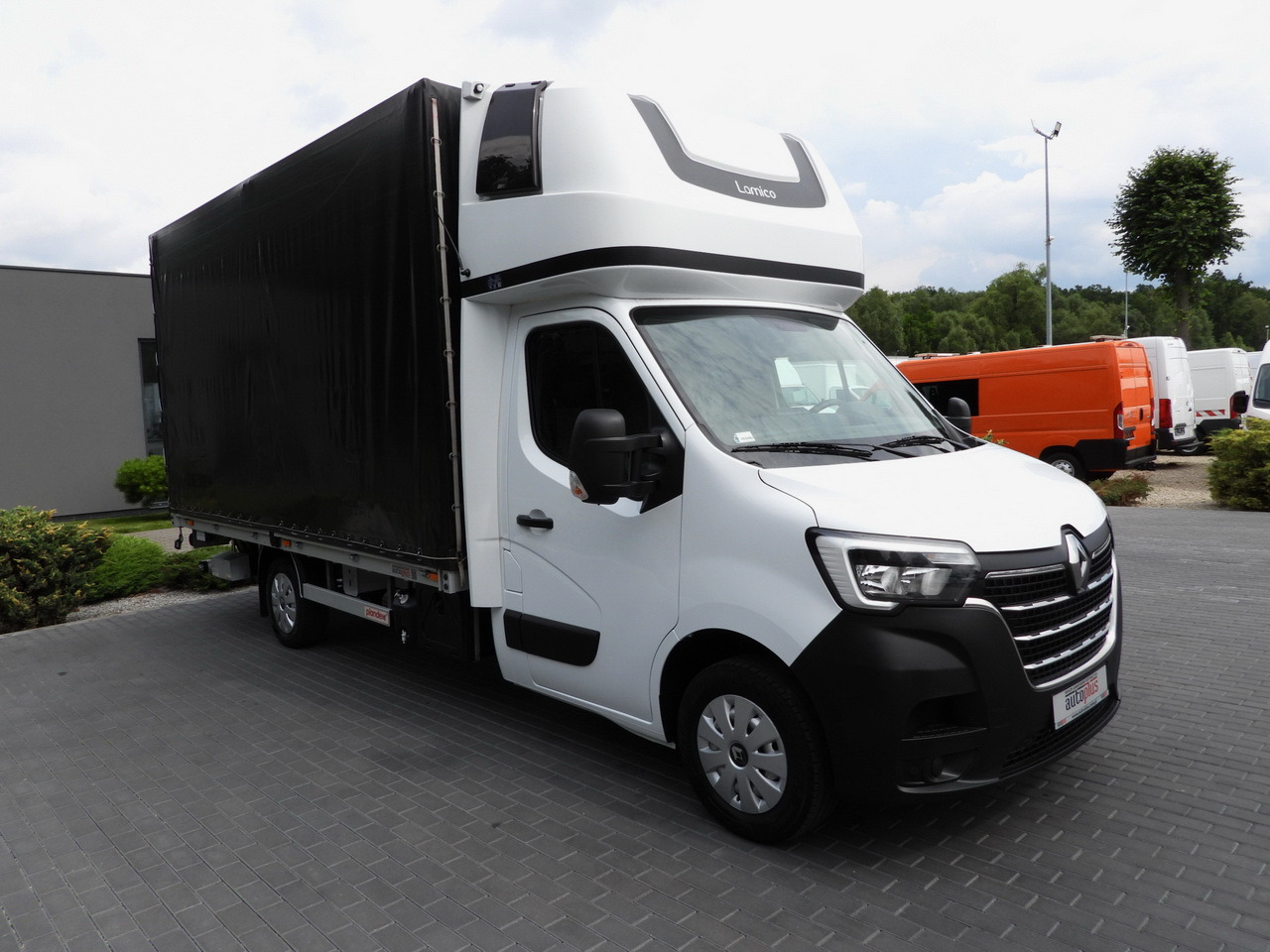 RENAULT MASTER TARPAULIN LIFT 9 PALLETS WEBASTO CRUISE CONTROL LED LIGHTS PNEUMATICS AIR CONDITIONING 165HP - Carrinha de lona: foto 4 RENAULT MASTER TARPAULIN LIFT 9 PALLETS WEBASTO CRUISE CONTROL LED LIGHTS PNEUMATICS AIR CONDITIONING 165HP - Carrinha de lona: foto 4