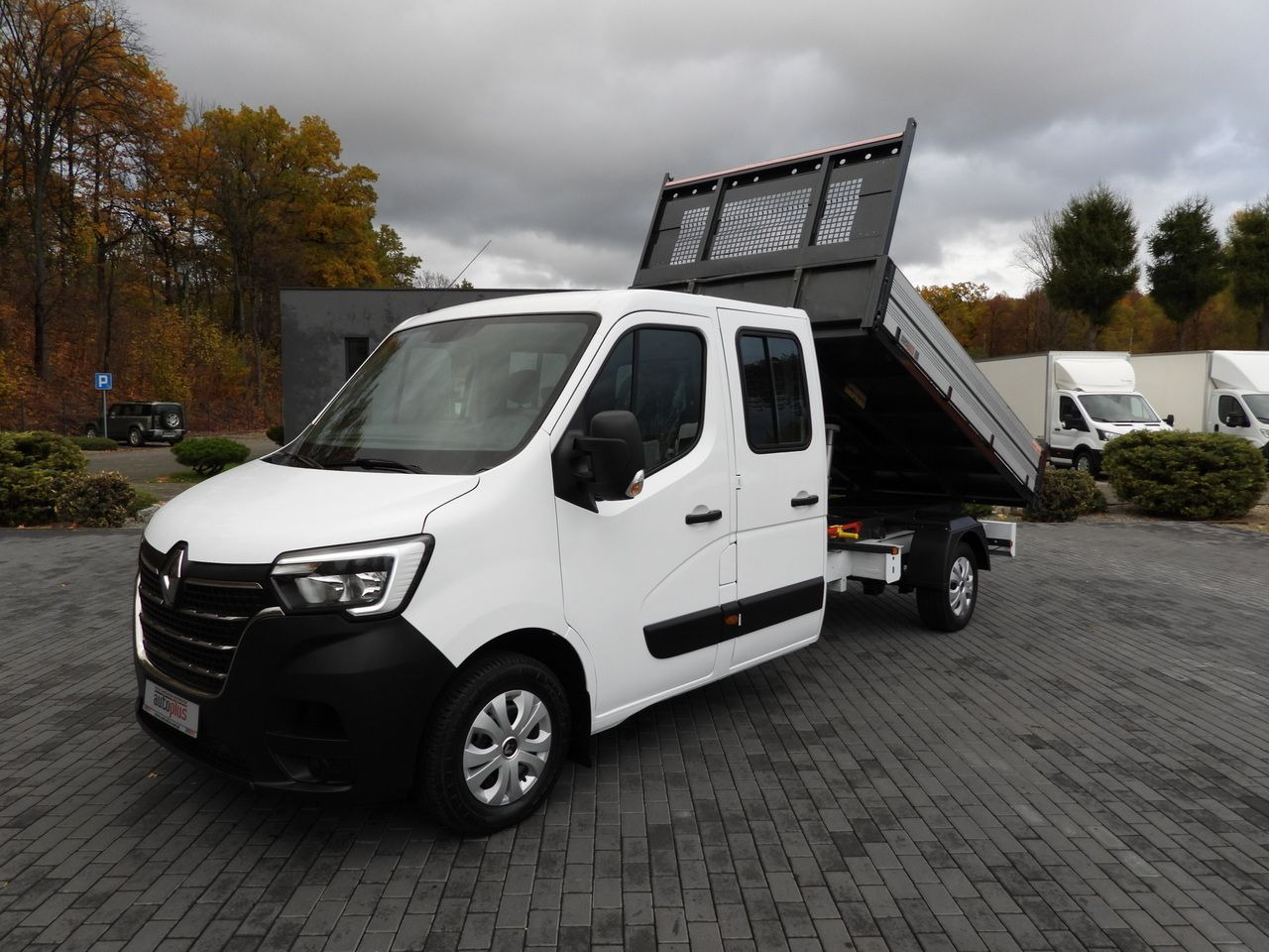 Carrinha basculante RENAULT MASTER TIPPER DOUBLE CABIN DOKA 7 SEATS CRUISE CONTROL NAVIGATION LED LIGHTS AIR CONDITIONING  145HP: foto 17