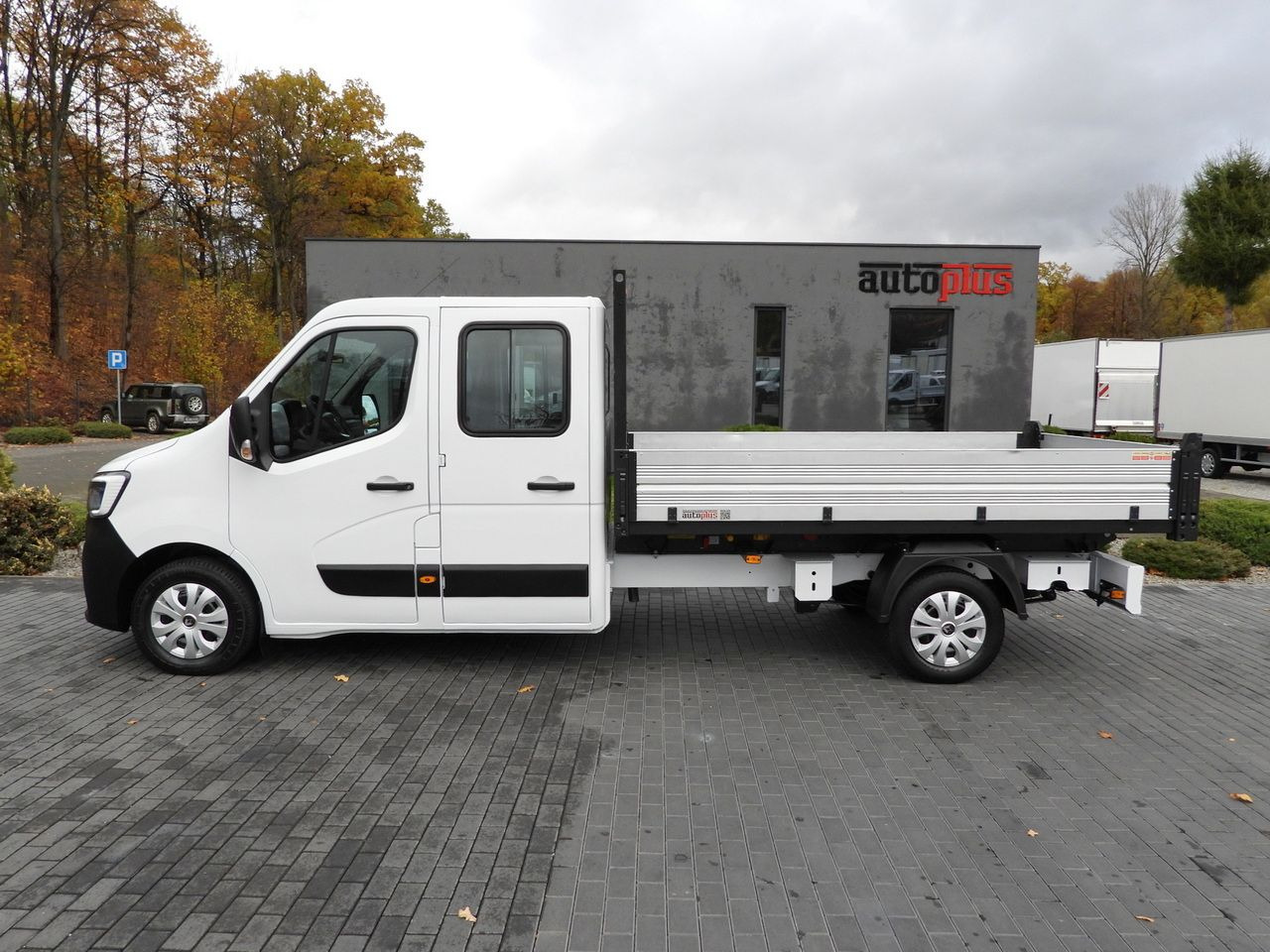 Carrinha basculante RENAULT MASTER TIPPER DOUBLE CABIN DOKA 7 SEATS CRUISE CONTROL NAVIGATION LED LIGHTS AIR CONDITIONING  145HP: foto 8