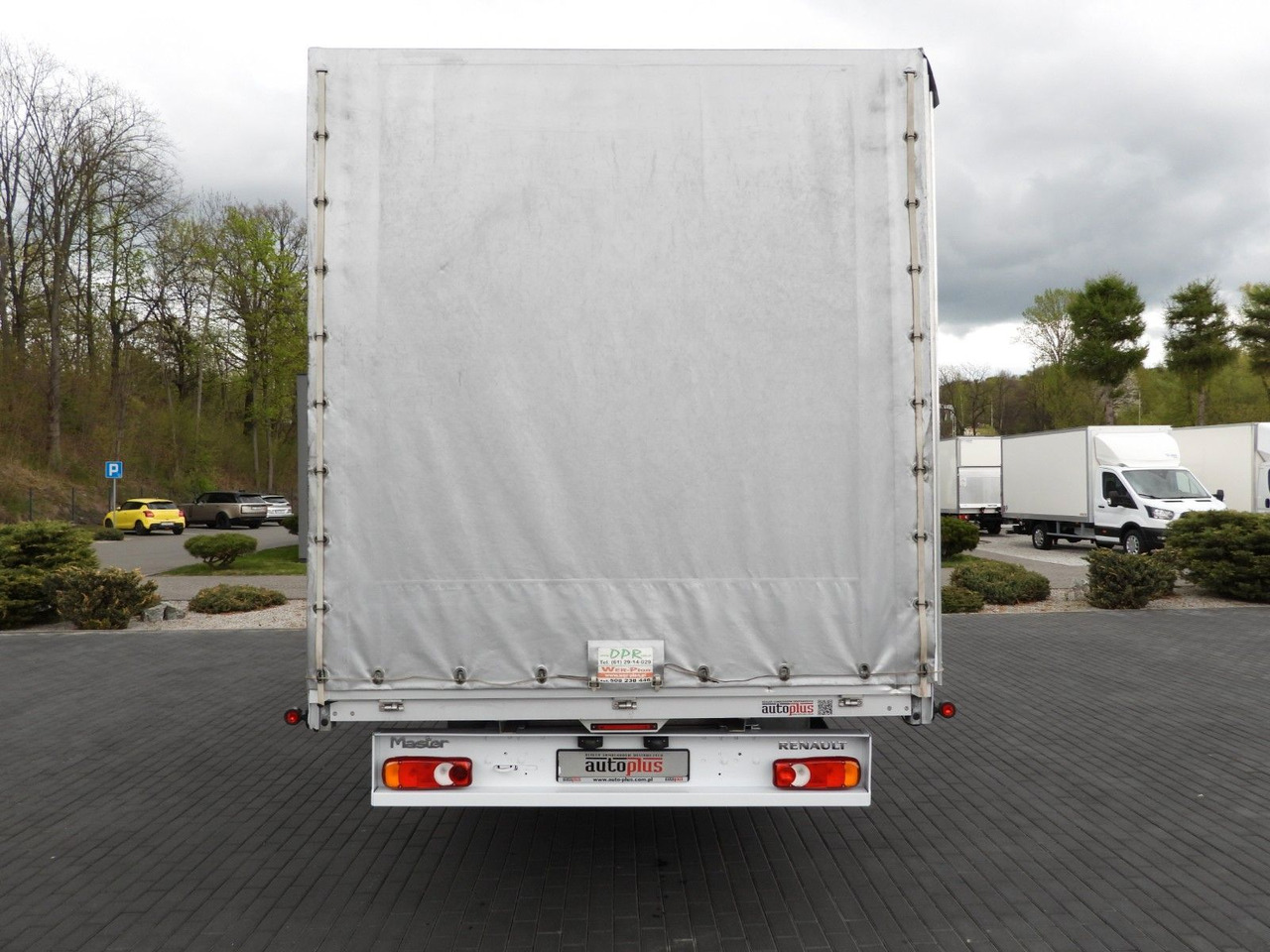 Carrinha de lona Renault MASTER  PRITSCHE PLANE 10 PALETTEN WEBASTO  A/C: foto 11