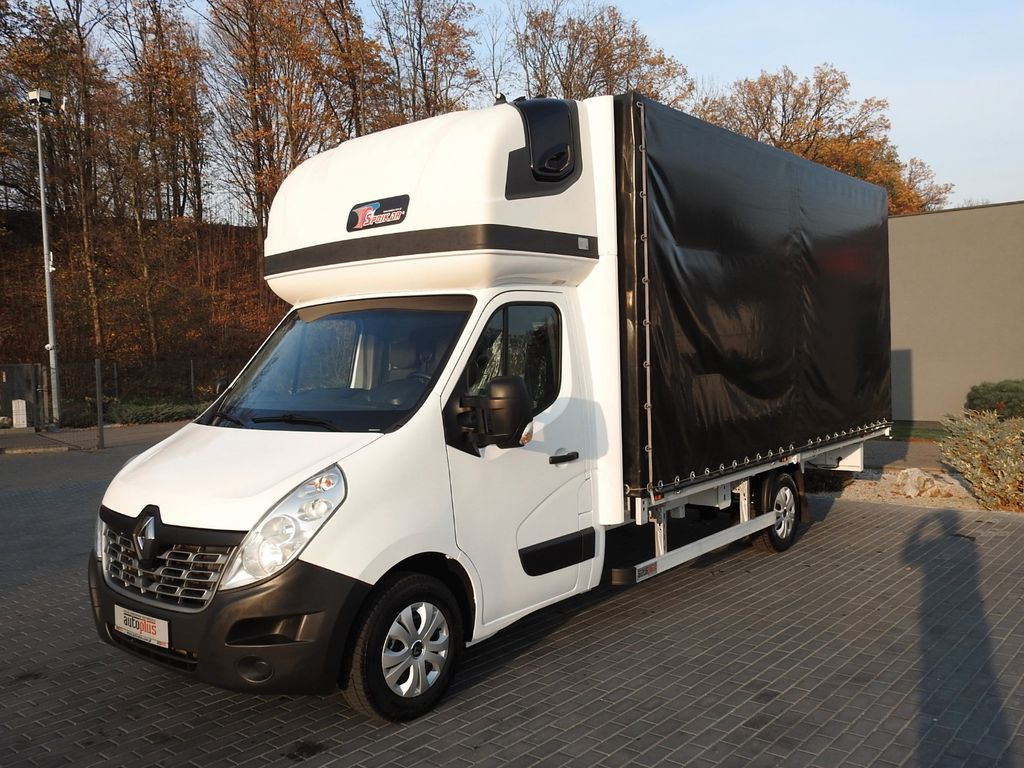 Carrinha de lona Renault MASTER PRITSCHE PLANE 10 PALETTEN WEBASTO A/C: foto 6