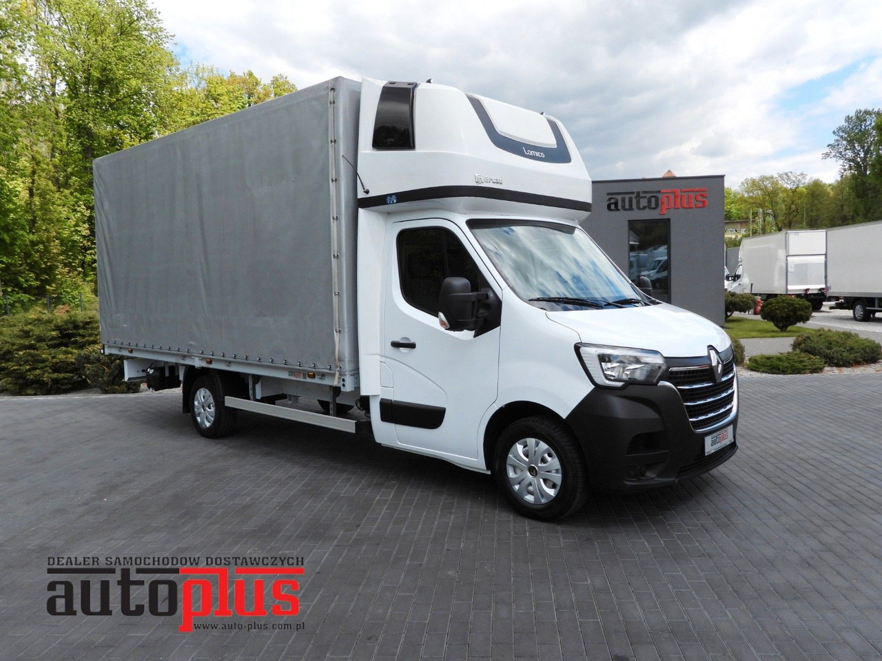 Renault MASTER PRITSCHE PLANE 10 PALETTEN WEBASTO A/C - Carrinha de lona: foto 1 Renault MASTER PRITSCHE PLANE 10 PALETTEN WEBASTO A/C - Carrinha de lona: foto 1