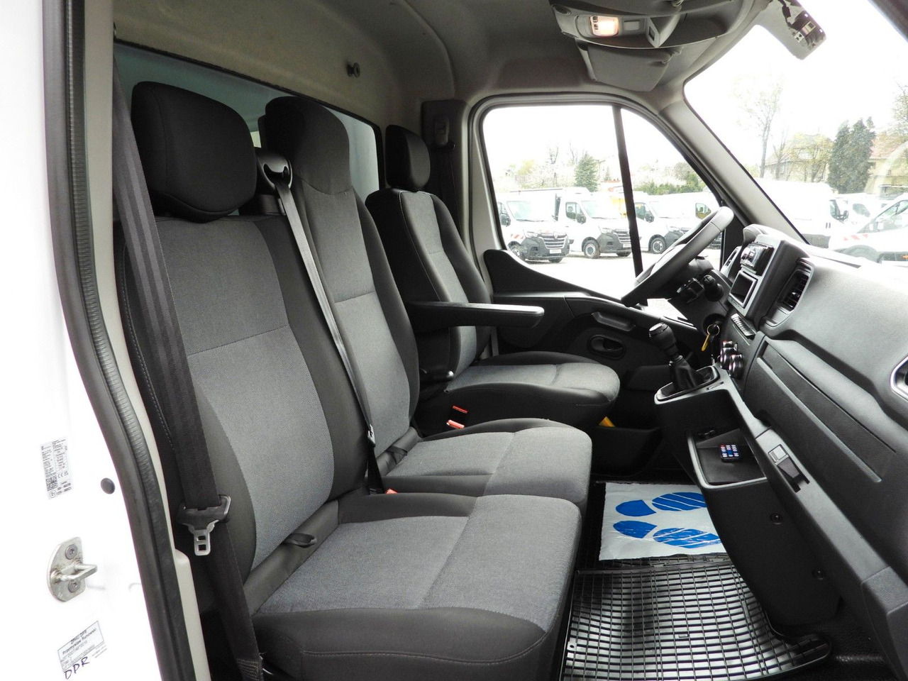 Carrinha de lona Renault MASTER  PRITSCHE PLANE 10 PALETTEN WEBASTO  A/C: foto 27