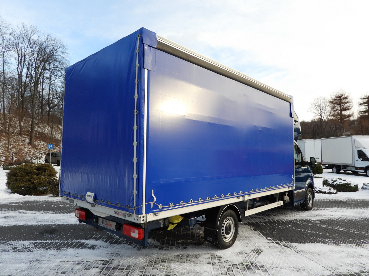 VOLKSWAGEN CRAFTER TARPAULIN 10 PALLETS WEBASTO CRUISE CONTROL LED LIGHTS 180HP - Carrinha de lona: foto 3 VOLKSWAGEN CRAFTER TARPAULIN 10 PALLETS WEBASTO CRUISE CONTROL LED LIGHTS 180HP - Carrinha de lona: foto 3