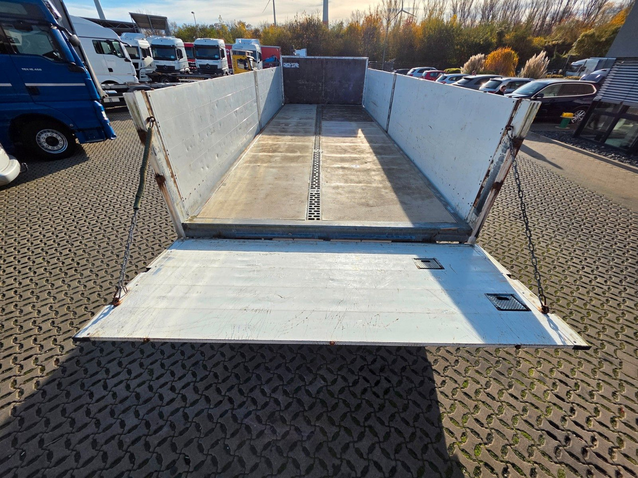 Reboque plataforma/ Caixa aberta Ackermann PA-F18/7,1E BPA+ / Baustoff / 40 mm: foto 10 Reboque plataforma/ Caixa aberta Ackermann PA-F18/7,1E BPA+ / Baustoff / 40 mm: foto 10