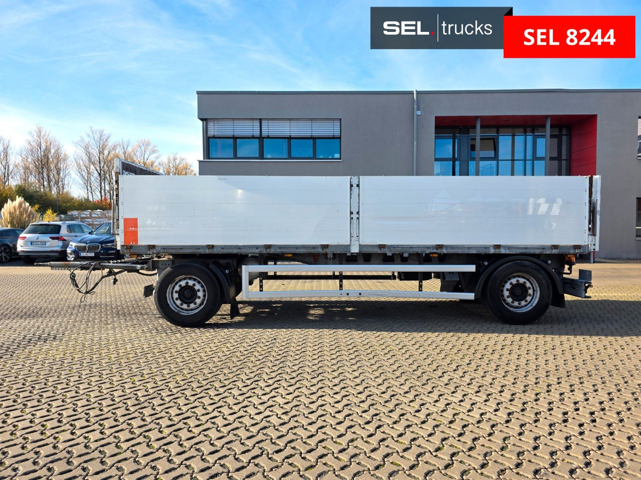 Reboque plataforma/ Caixa aberta Ackermann PA-F18/7,1E BPA+ / Baustoff / 40 mm: foto 8 Reboque plataforma/ Caixa aberta Ackermann PA-F18/7,1E BPA+ / Baustoff / 40 mm: foto 8