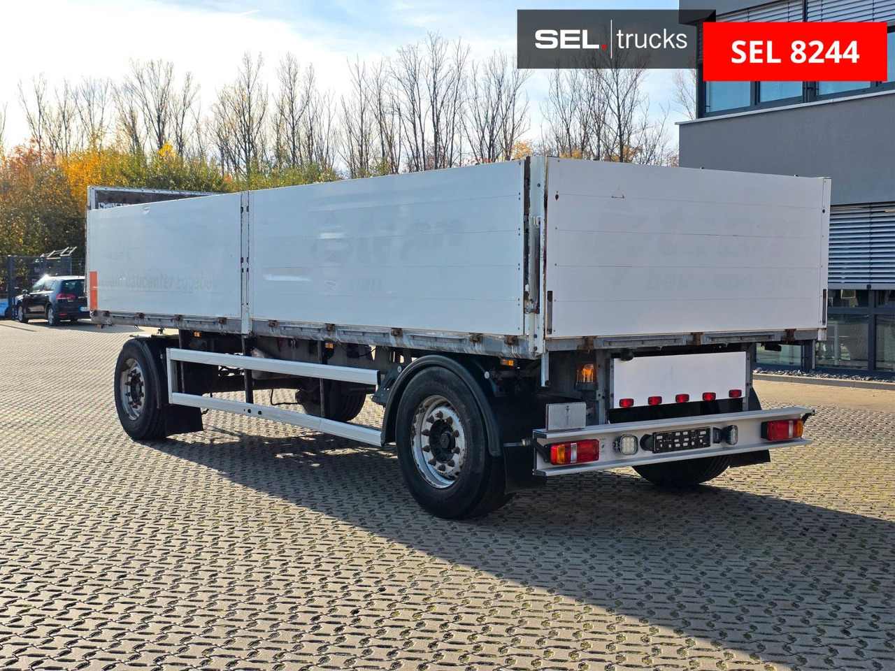 Reboque plataforma/ Caixa aberta Ackermann PA-F18/7,1E BPA+ / Baustoff / 40 mm: foto 7 Reboque plataforma/ Caixa aberta Ackermann PA-F18/7,1E BPA+ / Baustoff / 40 mm: foto 7