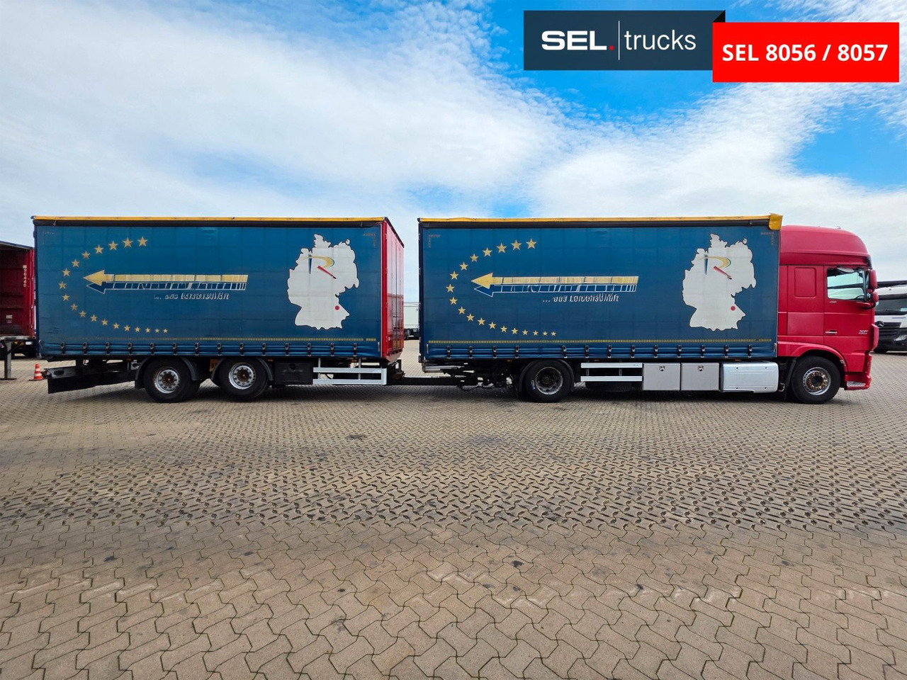 DAF XF 410 / ZF Intarder / Durchladezug - Camião de lona: foto 4 DAF XF 410 / ZF Intarder / Durchladezug - Camião de lona: foto 4