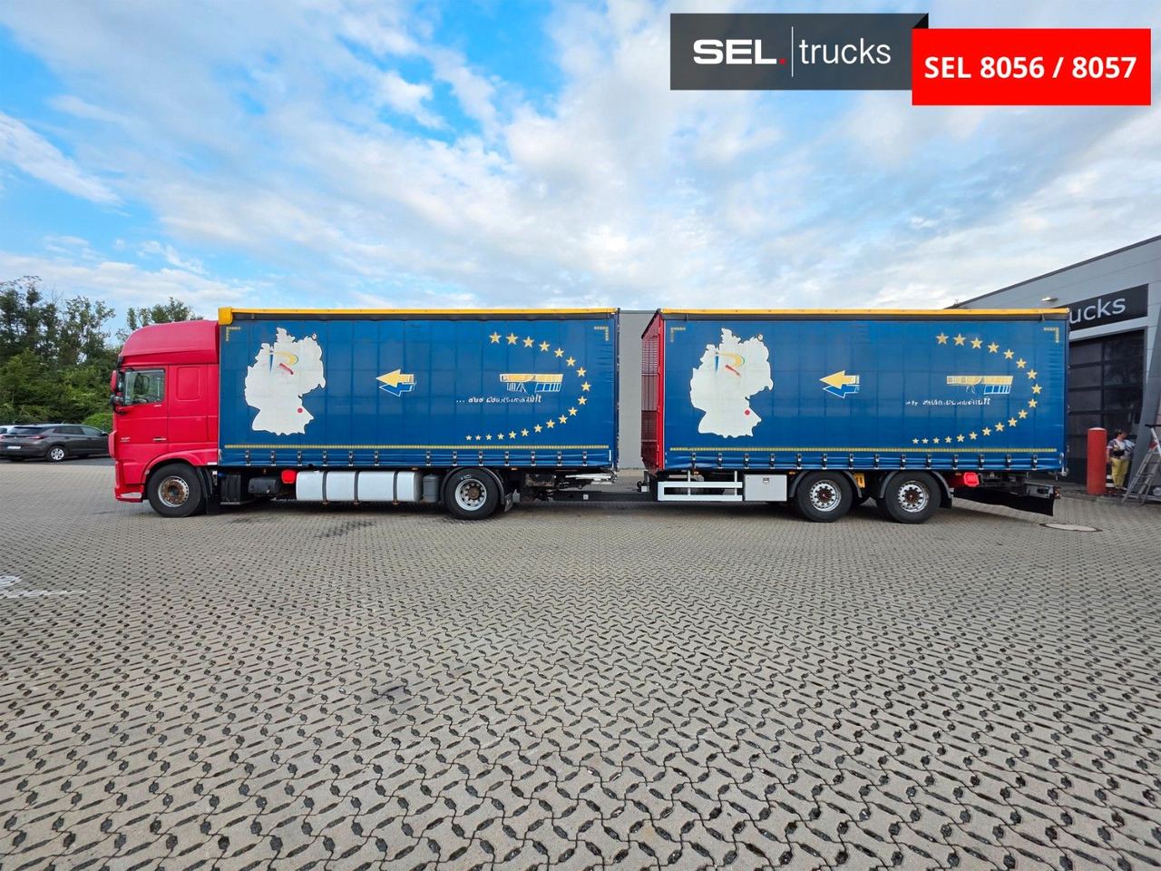 Camião de lona DAF XF 410 / ZF Intarder / Durchladezug: foto 8 Camião de lona DAF XF 410 / ZF Intarder / Durchladezug: foto 8