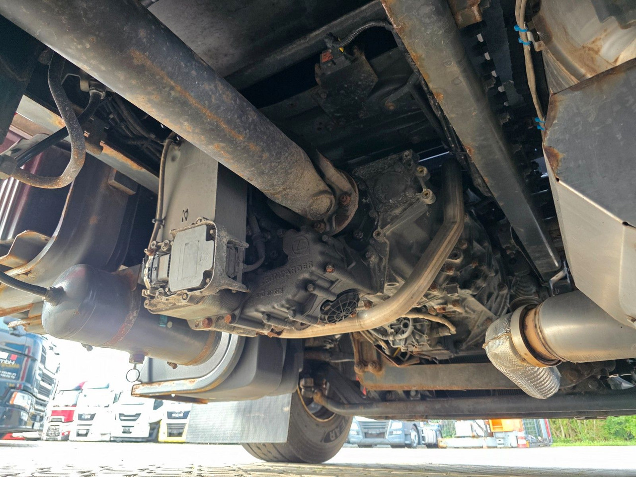 Camião de lona DAF XF 410 / ZF Intarder / Durchladezug: foto 10 Camião de lona DAF XF 410 / ZF Intarder / Durchladezug: foto 10