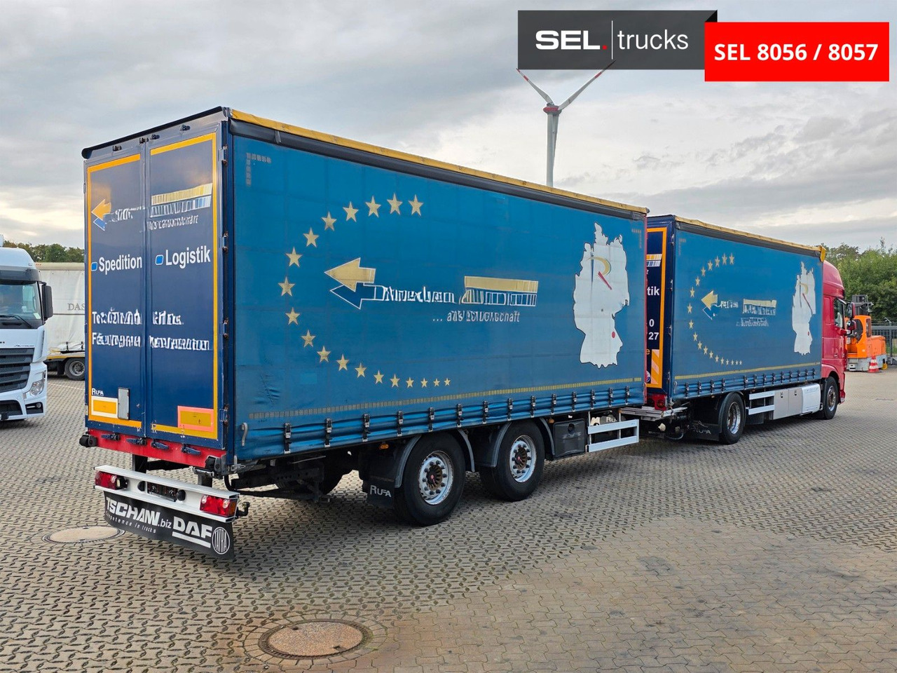 DAF XF 410 / ZF Intarder / Durchladezug - Camião de lona: foto 5 DAF XF 410 / ZF Intarder / Durchladezug - Camião de lona: foto 5