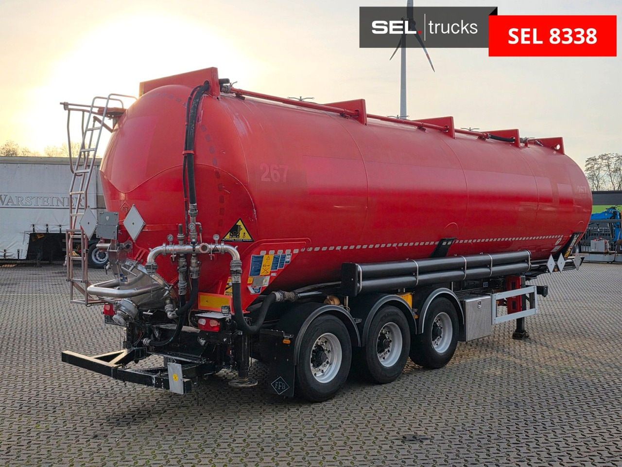 Feldbinder KIP 52/7000/A/2 / Alu-Felgen / ADR AT / 52.000 l - Semirreboque silo: foto 5 Feldbinder KIP 52/7000/A/2 / Alu-Felgen / ADR AT / 52.000 l - Semirreboque silo: foto 5