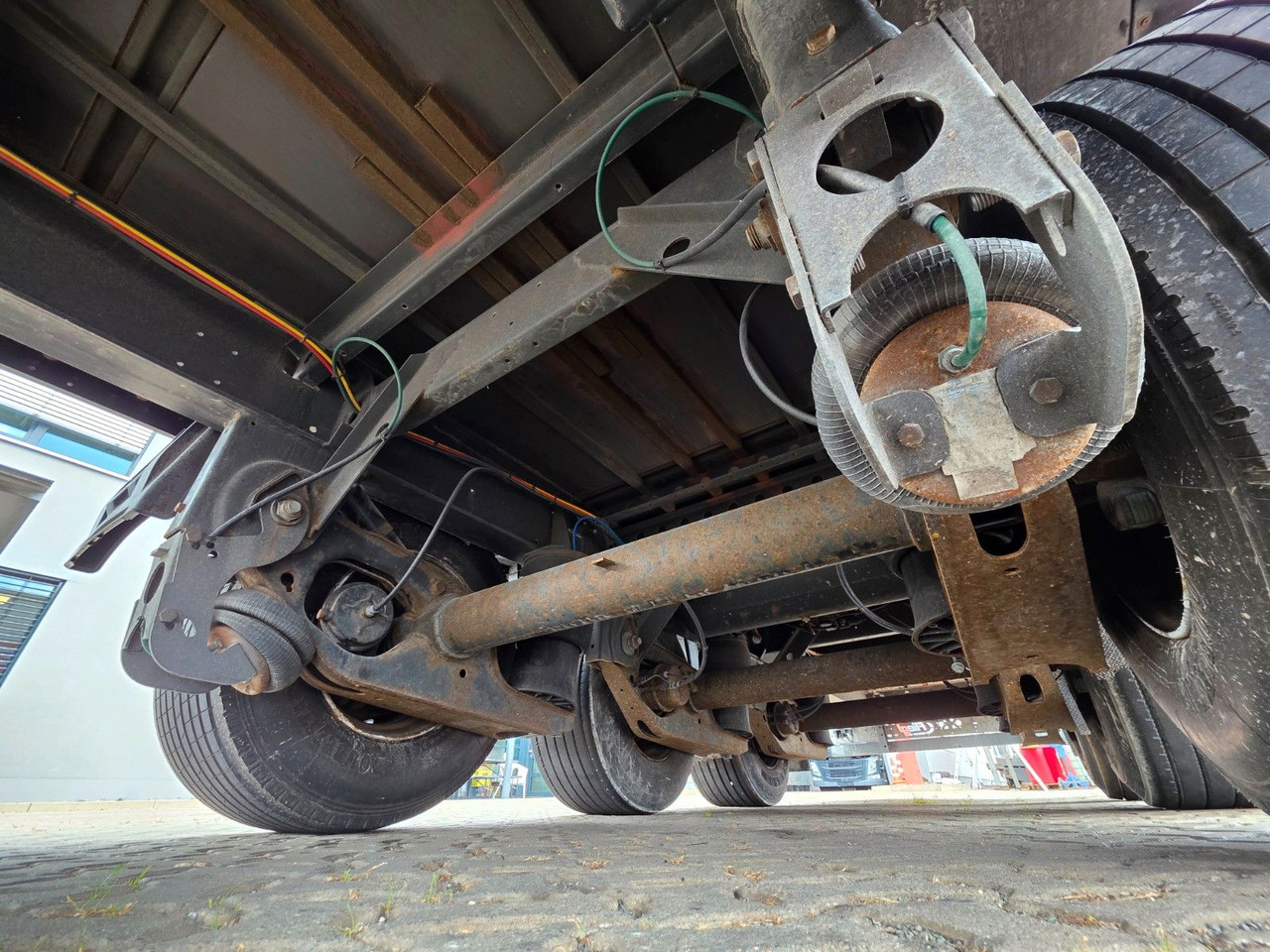 Semi-reboque de lona Fliegl SDS01 / Hubdach / EDSCHA / Mega / Liftachse: foto 21