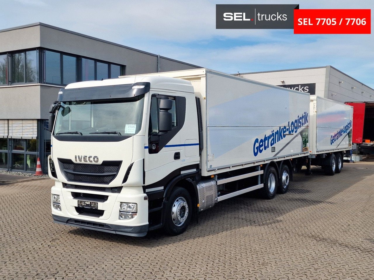 Iveco Stralis 420 / Intarder / Ldbw / Lenkachse - Camião transporte de bebidas: foto 1 Iveco Stralis 420 / Intarder / Ldbw / Lenkachse - Camião transporte de bebidas: foto 1