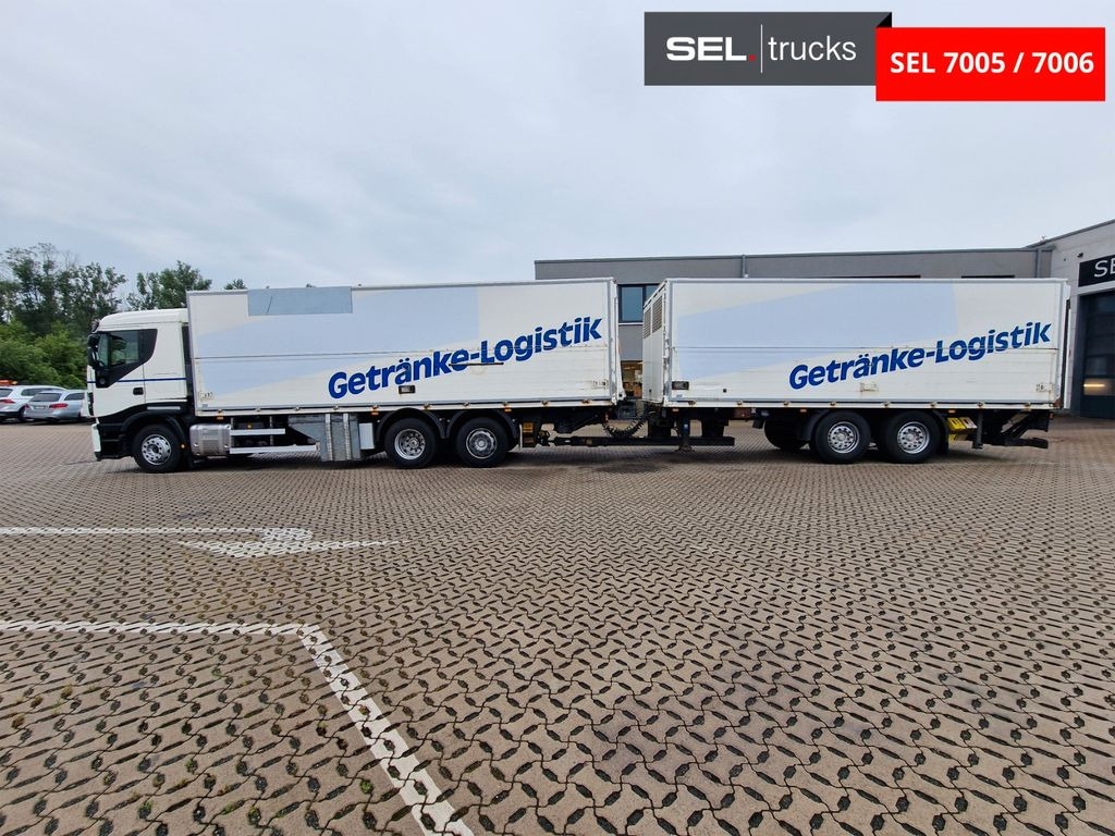 Camião transporte de bebidas Iveco Stralis 420 / Intarder / Ldbw / Lenkachse: foto 8