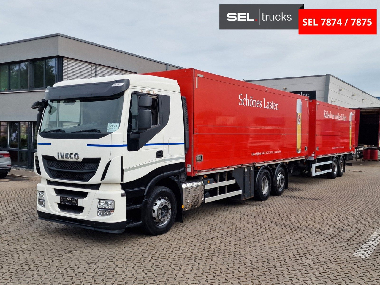 Iveco Stralis 420 / Ladebordwand / Lenkachse /Liftache - Camião transporte de bebidas: foto 1 Iveco Stralis 420 / Ladebordwand / Lenkachse /Liftache - Camião transporte de bebidas: foto 1