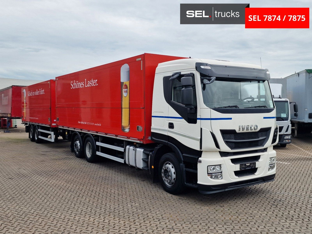 Iveco Stralis 420 / Ladebordwand / Lenkachse /Liftache - Camião transporte de bebidas: foto 3 Iveco Stralis 420 / Ladebordwand / Lenkachse /Liftache - Camião transporte de bebidas: foto 3