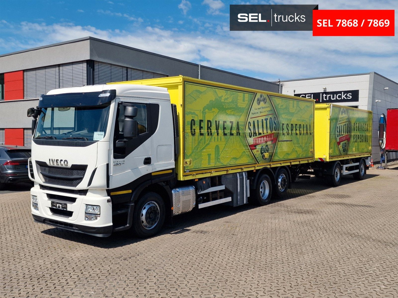 Iveco Stralis 420 / Ldbw / Lenkachse (KOMPLETT) - Camião transporte de bebidas: foto 1 Iveco Stralis 420 / Ldbw / Lenkachse (KOMPLETT) - Camião transporte de bebidas: foto 1