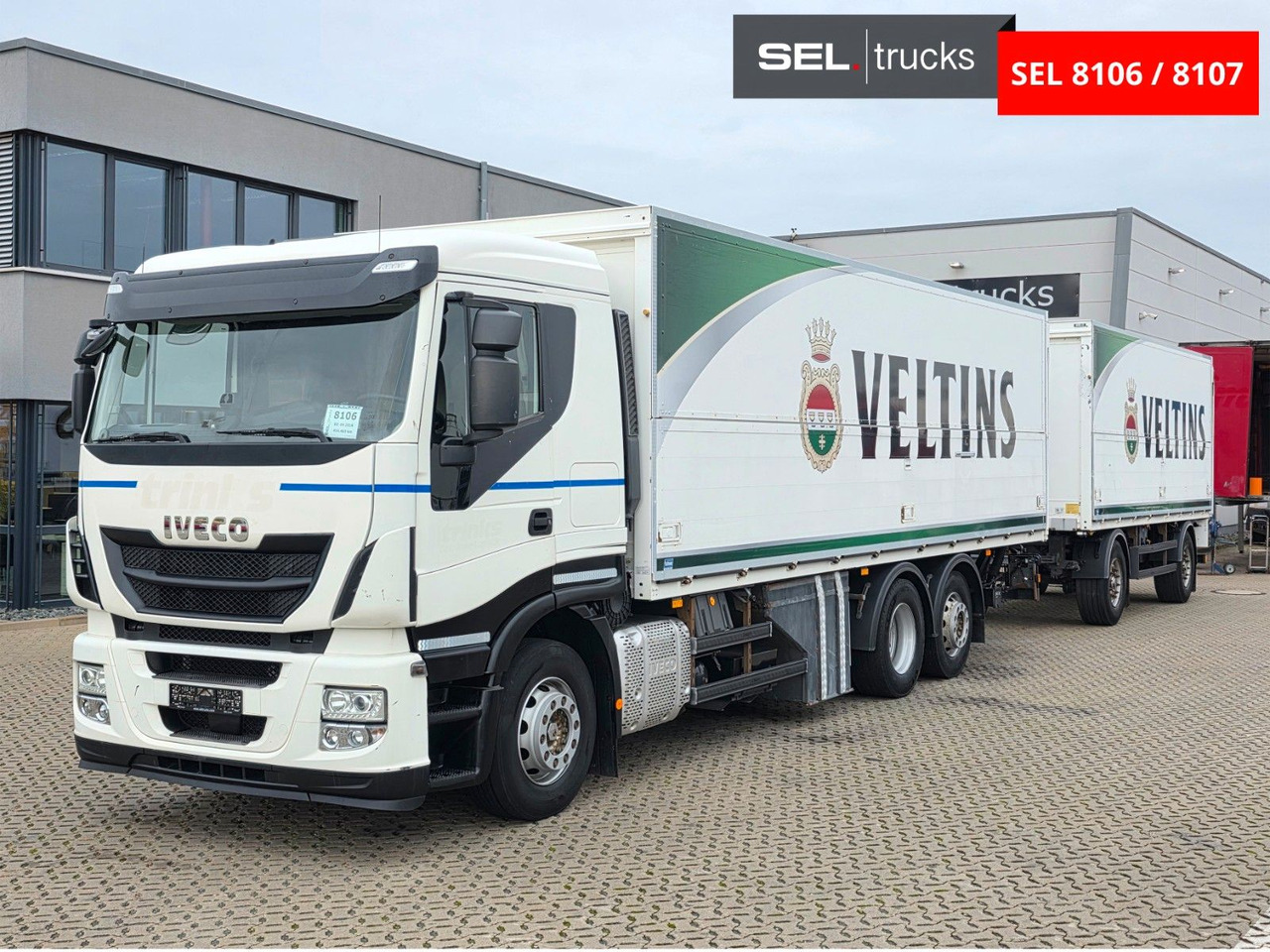 Iveco Stralis 460 / Ldbw / Lenkachse / Liftachse - Camião transporte de bebidas: foto 1 Iveco Stralis 460 / Ldbw / Lenkachse / Liftachse - Camião transporte de bebidas: foto 1