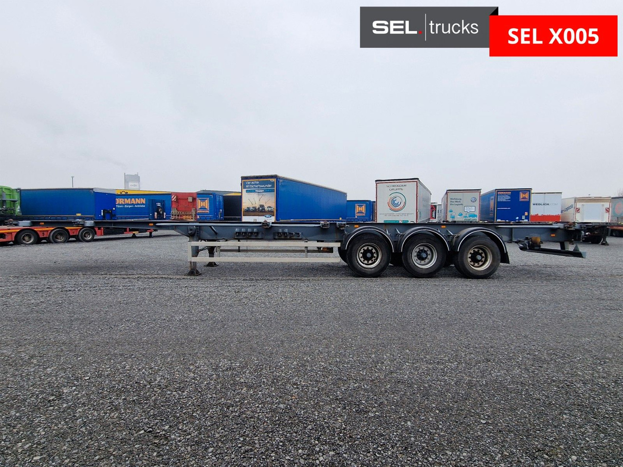 Krone SDC 24 Containerchassie - Semi-reboque transportador de contêineres/ Caixa móvel: foto 5 Krone SDC 24 Containerchassie - Semi-reboque transportador de contêineres/ Caixa móvel: foto 5