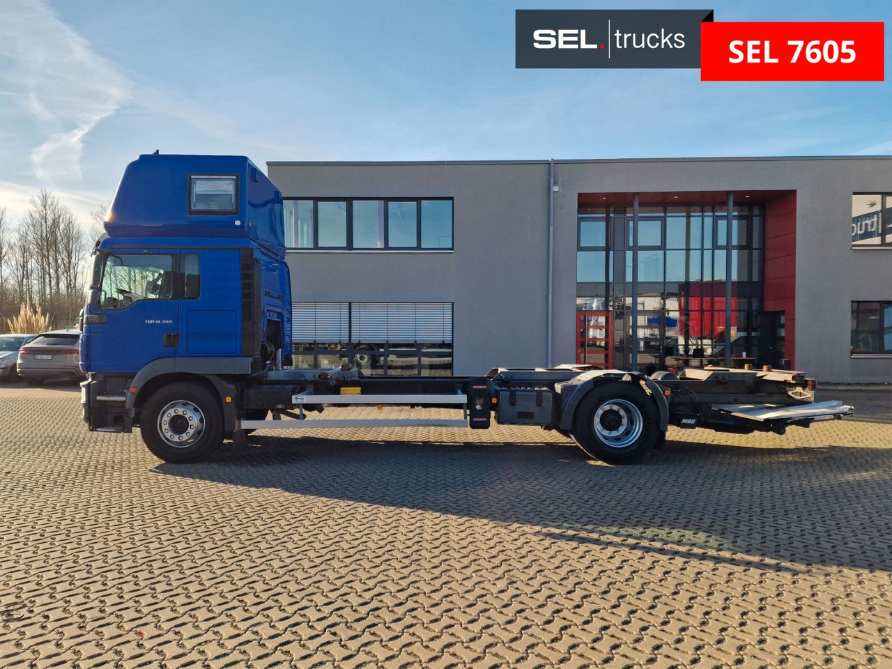 Camião transportador de contêineres/ Caixa móvel MAN TGM 18.340 4X2 LL / Ladebordwand / 3 Betten: foto 8