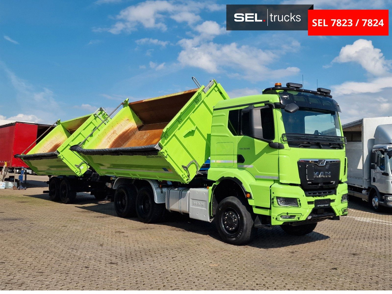 MAN TGS 33.510 6x6 BL CH /Dreiseitenkipper /6x6 / 6D - Camião basculante: foto 3 MAN TGS 33.510 6x6 BL CH /Dreiseitenkipper /6x6 / 6D - Camião basculante: foto 3