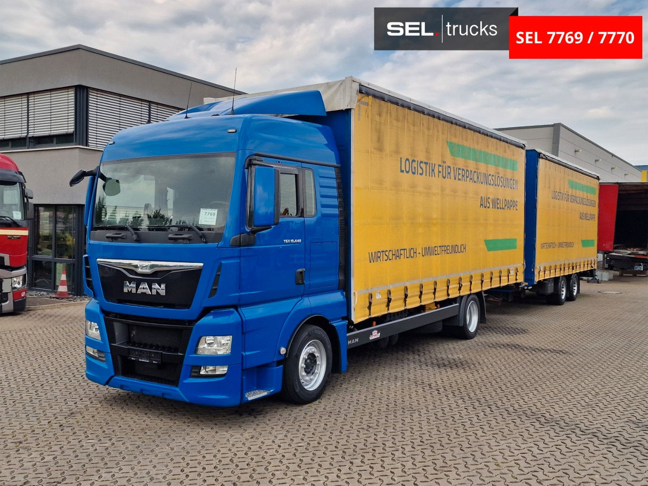 MAN TGX 18.440 4X2 LL-U/ Intarder/ Hubdach/Durchlade - Camião de lona: foto 1 MAN TGX 18.440 4X2 LL-U/ Intarder/ Hubdach/Durchlade - Camião de lona: foto 1