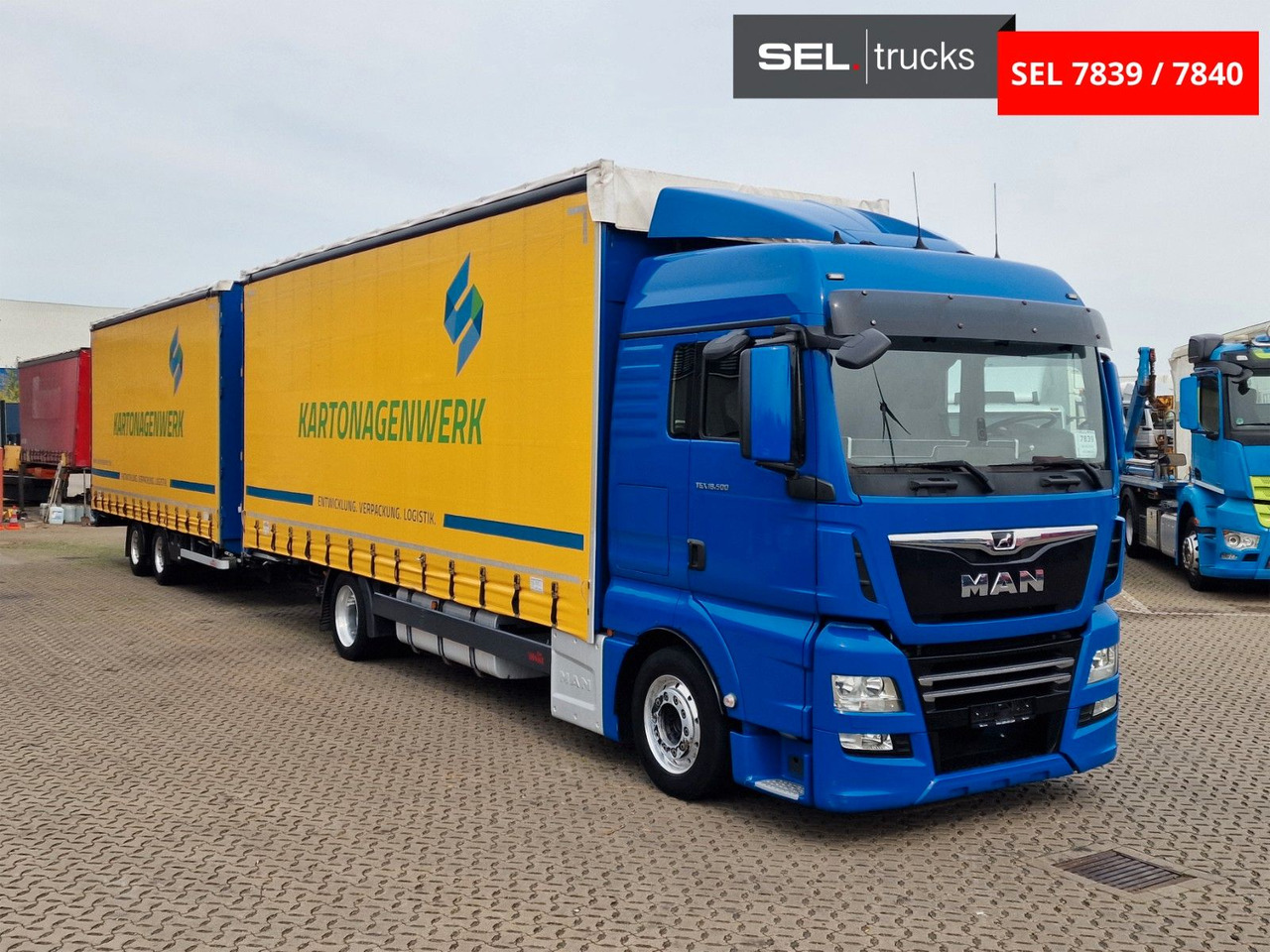 MAN TGX 18.500 4x2 LL-U /Intarder/Druchlade/Hubdach - Camião de lona: foto 3 MAN TGX 18.500 4x2 LL-U /Intarder/Druchlade/Hubdach - Camião de lona: foto 3