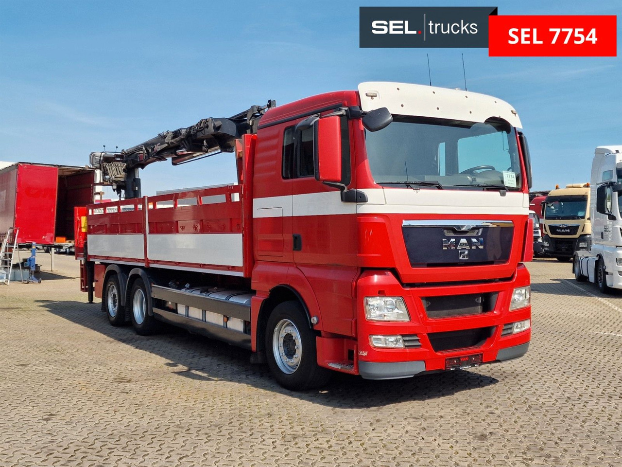 MAN TGX 26.400 6x2-2 BL/ Intarder / HIAB / Lenkachse - Camião grua: foto 3 MAN TGX 26.400 6x2-2 BL/ Intarder / HIAB / Lenkachse - Camião grua: foto 3