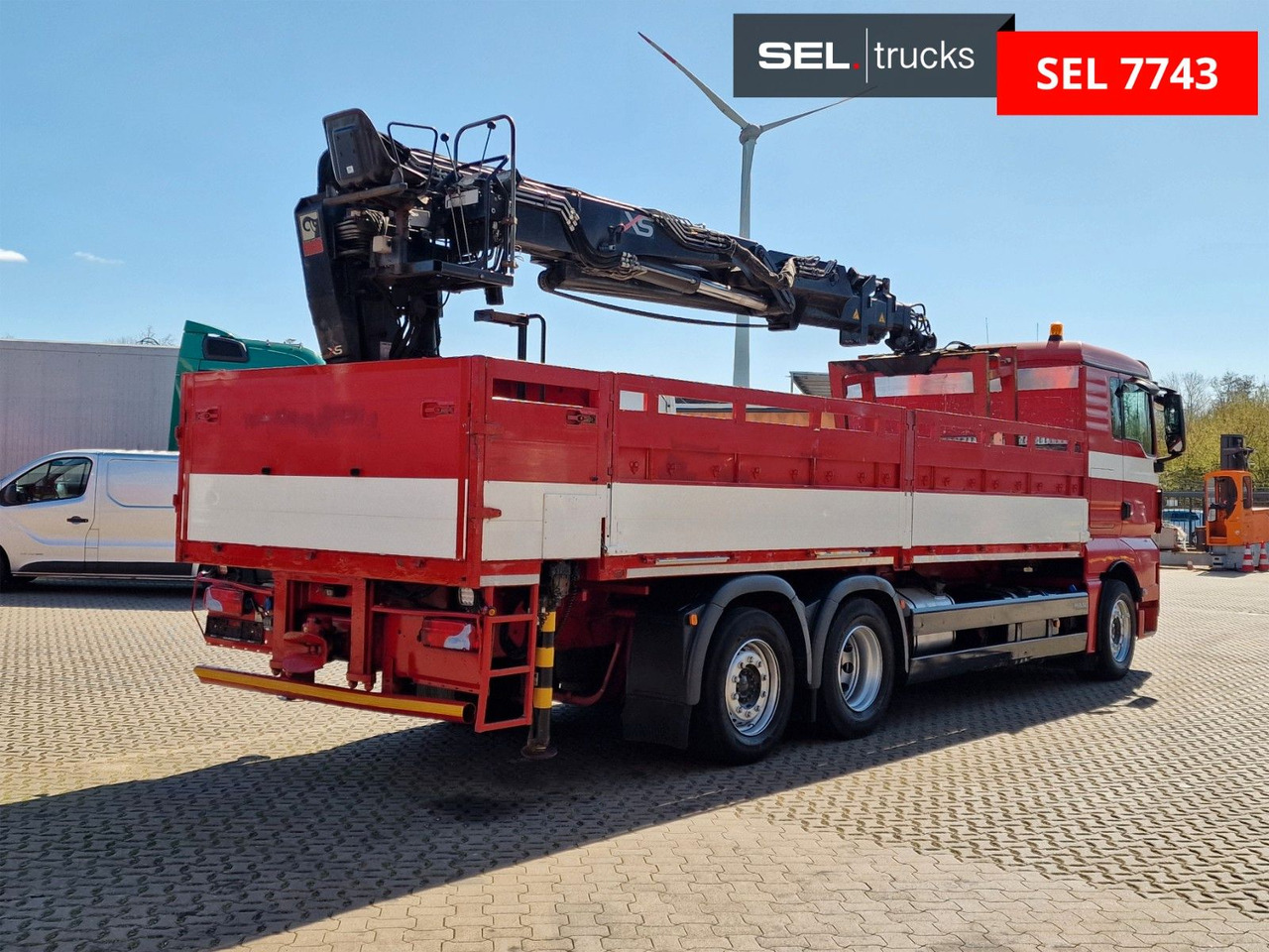 MAN TGX 26.400 6x2-2 BL / Intarder / HIAB /Lenkachse - Camião grua: foto 5 MAN TGX 26.400 6x2-2 BL / Intarder / HIAB /Lenkachse - Camião grua: foto 5