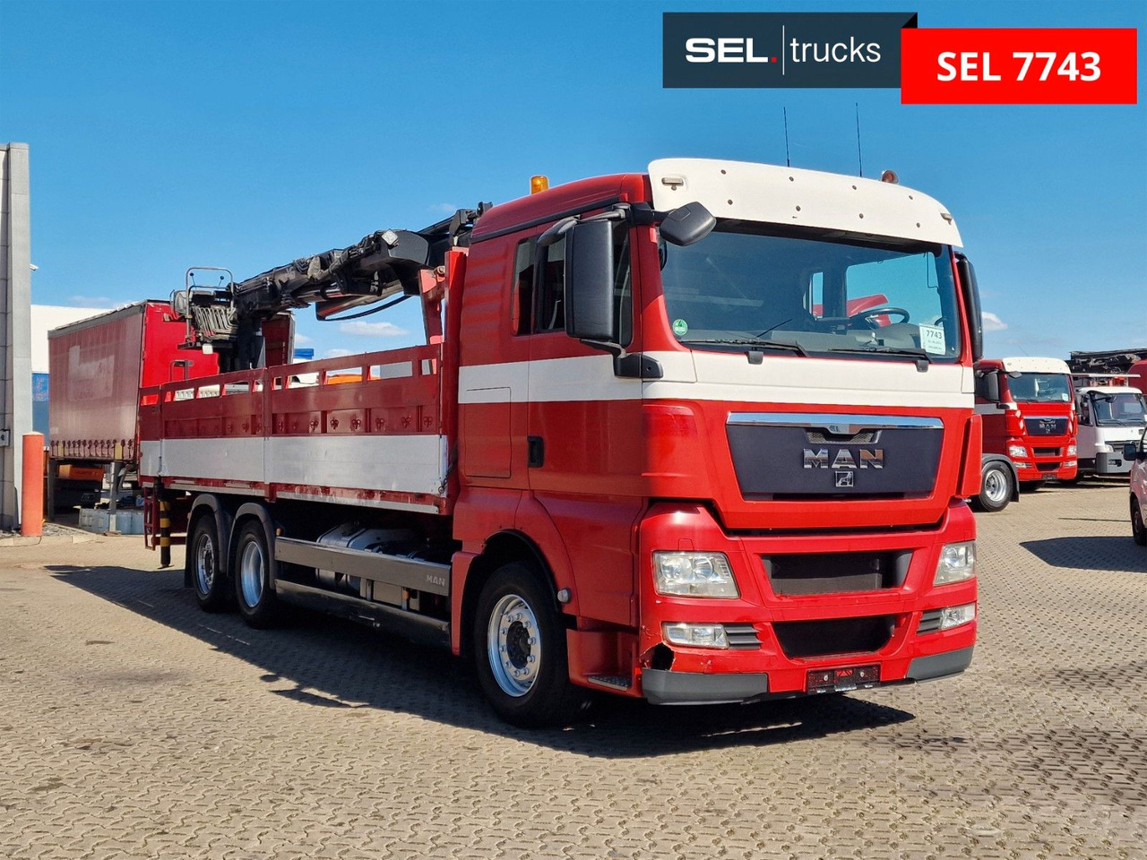 MAN TGX 26.400 6x2-2 BL / Intarder / HIAB /Lenkachse - Camião grua: foto 3 MAN TGX 26.400 6x2-2 BL / Intarder / HIAB /Lenkachse - Camião grua: foto 3