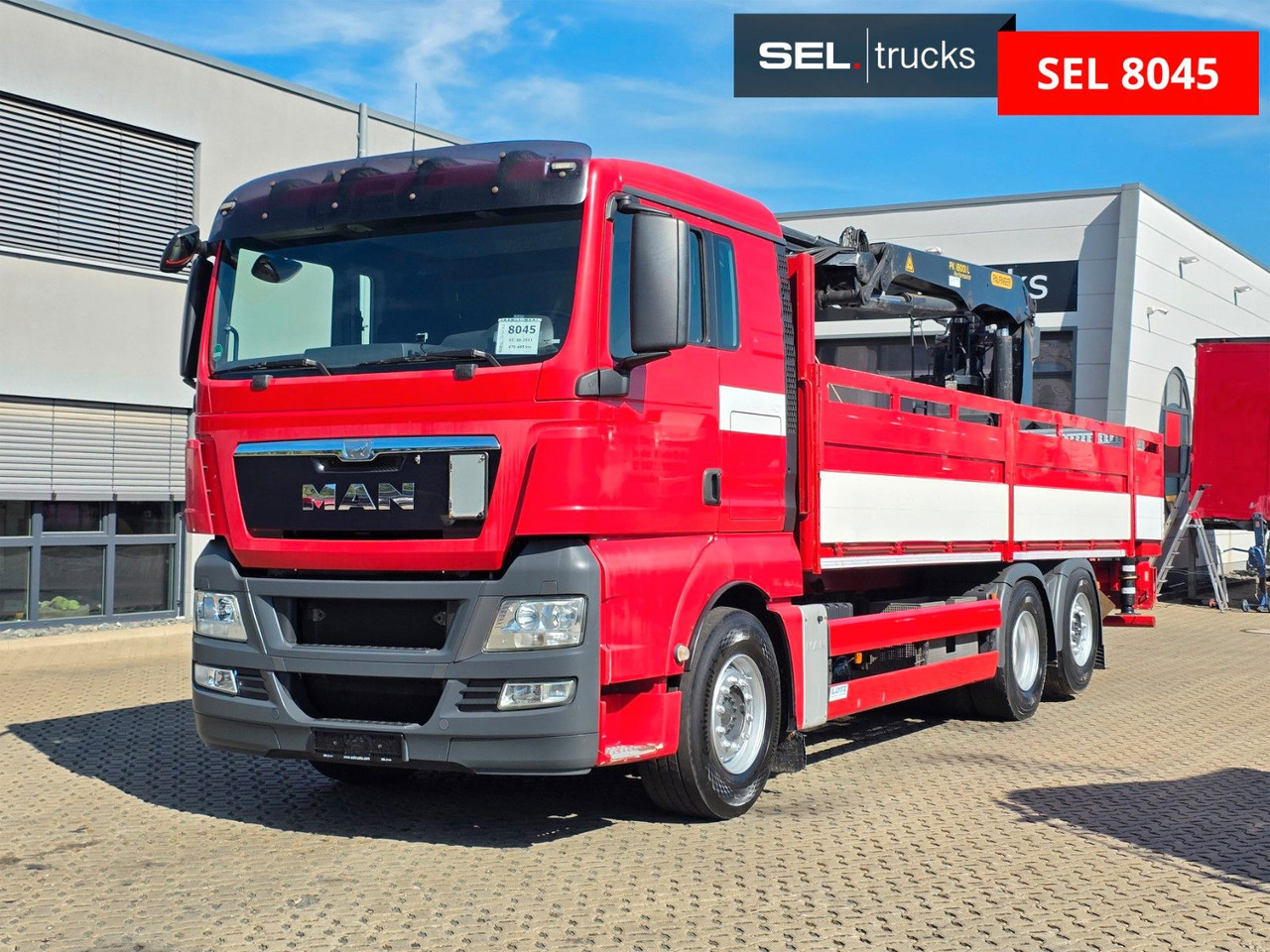 MAN TGX 26.400 6x2-2 LL / Ohne Fernbed. / Lenkachse - Camião grua: foto 1 MAN TGX 26.400 6x2-2 LL / Ohne Fernbed. / Lenkachse - Camião grua: foto 1
