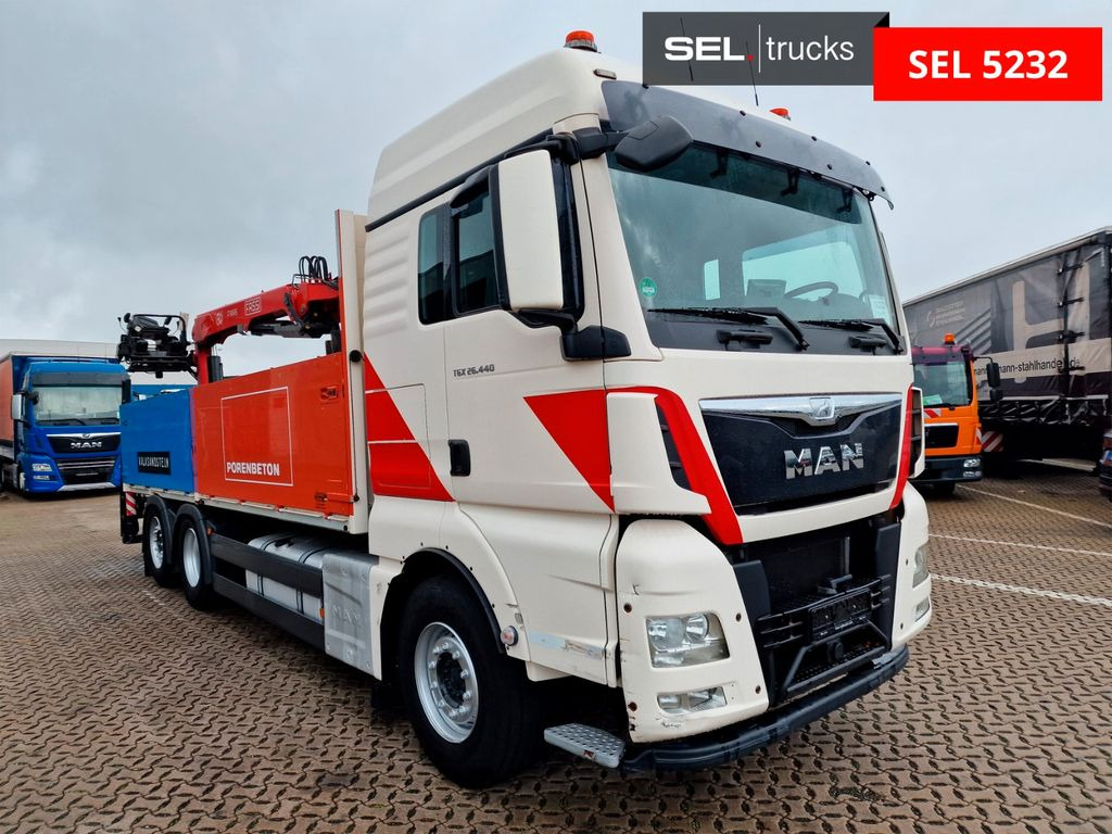 MAN TGX 26.440 / Intarder / Fassi / Lenkachse MAN TGX 26.440 / Intarder / Fassi / Lenkachse - Camião grua: foto 3 MAN TGX 26.440 / Intarder / Fassi / Lenkachse MAN TGX 26.440 / Intarder / Fassi / Lenkachse - Camião grua: foto 3