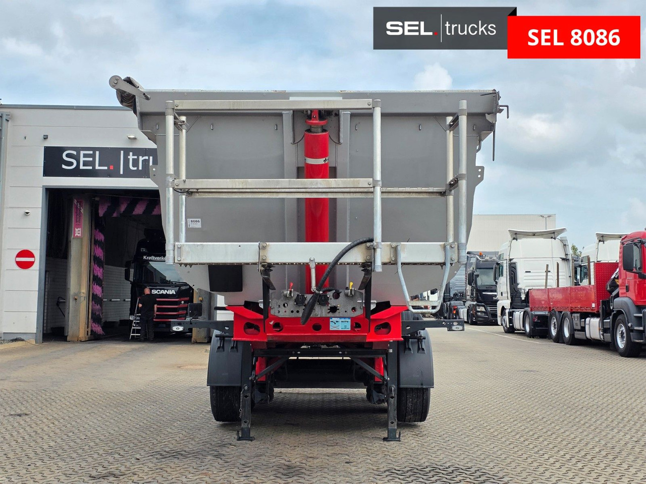 Meiller KISA3 / Alu-Felgen / Liftachse - Semi-reboque basculante: foto 2 Meiller KISA3 / Alu-Felgen / Liftachse - Semi-reboque basculante: foto 2