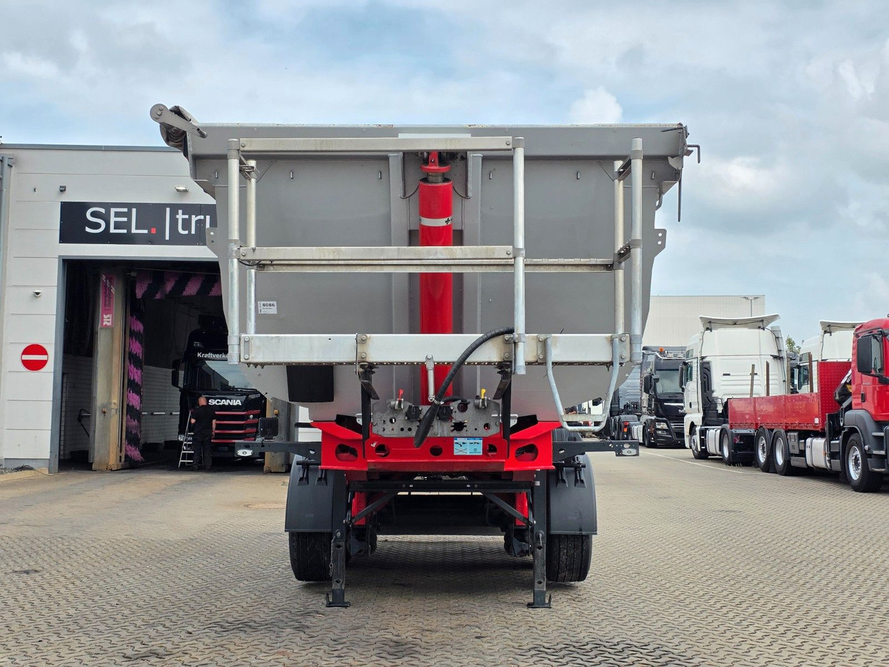 Meiller KISA3 / Alu-Felgen / Liftachse - Semi-reboque basculante: foto 3 Meiller KISA3 / Alu-Felgen / Liftachse - Semi-reboque basculante: foto 3