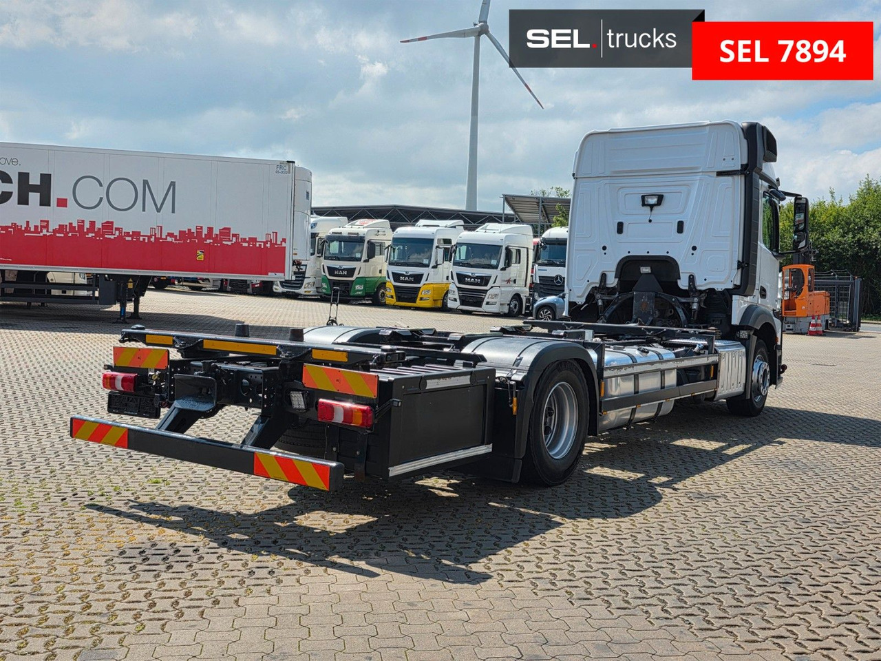 Mercedes-Benz Actros 1842 / Standklimaanlage - Camião transportador de contêineres/ Caixa móvel: foto 5 Mercedes-Benz Actros 1842 / Standklimaanlage - Camião transportador de contêineres/ Caixa móvel: foto 5