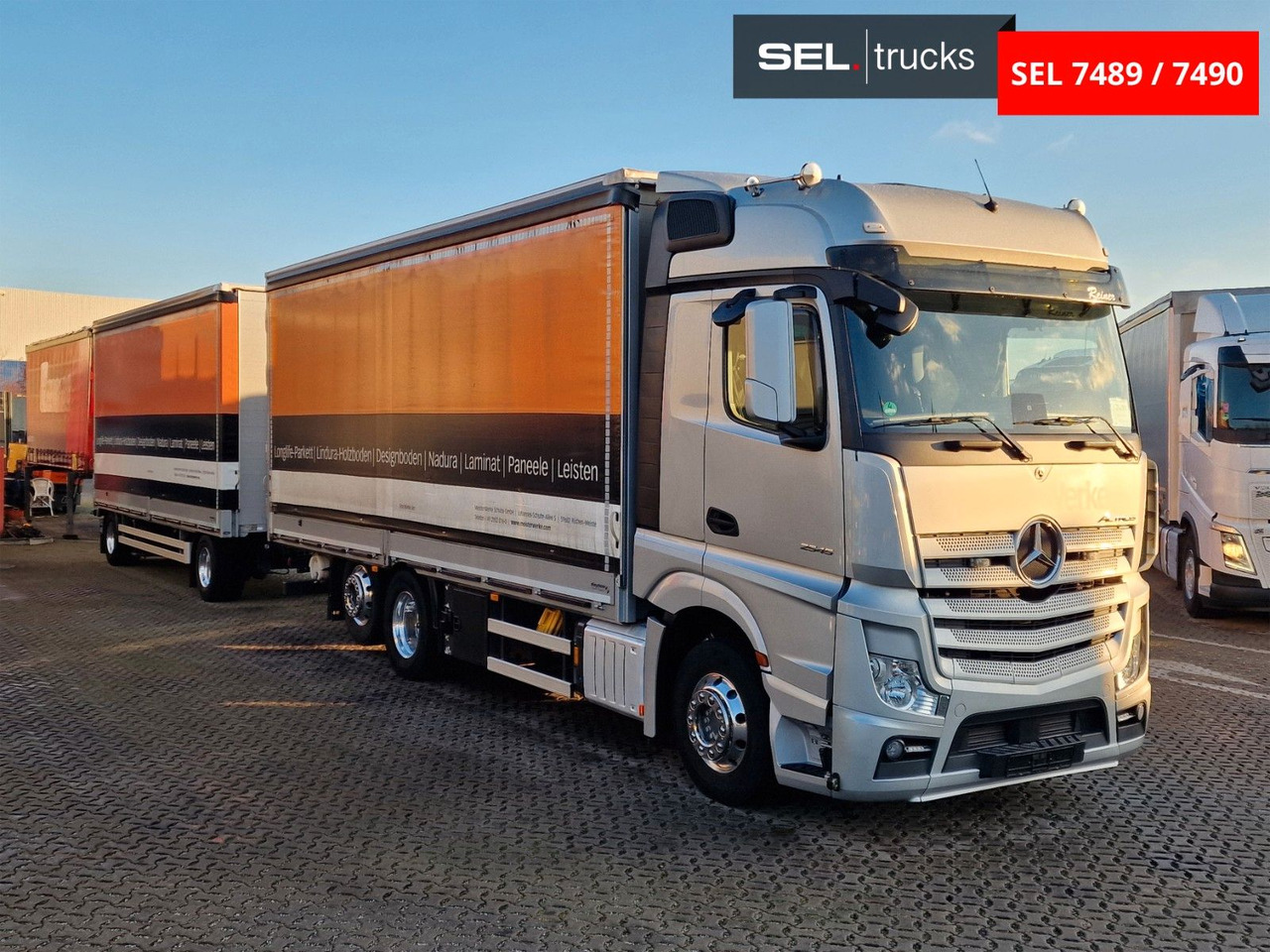Mercedes-Benz Actros 2545 / Retarder / Alukappen / Standklima - Camião de lona: foto 3 Mercedes-Benz Actros 2545 / Retarder / Alukappen / Standklima - Camião de lona: foto 3