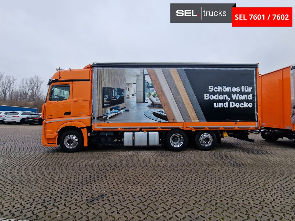 Camião de lona Mercedes-Benz Actros 2548 / Retarder / Aluklappen / Euro 6E: foto 9