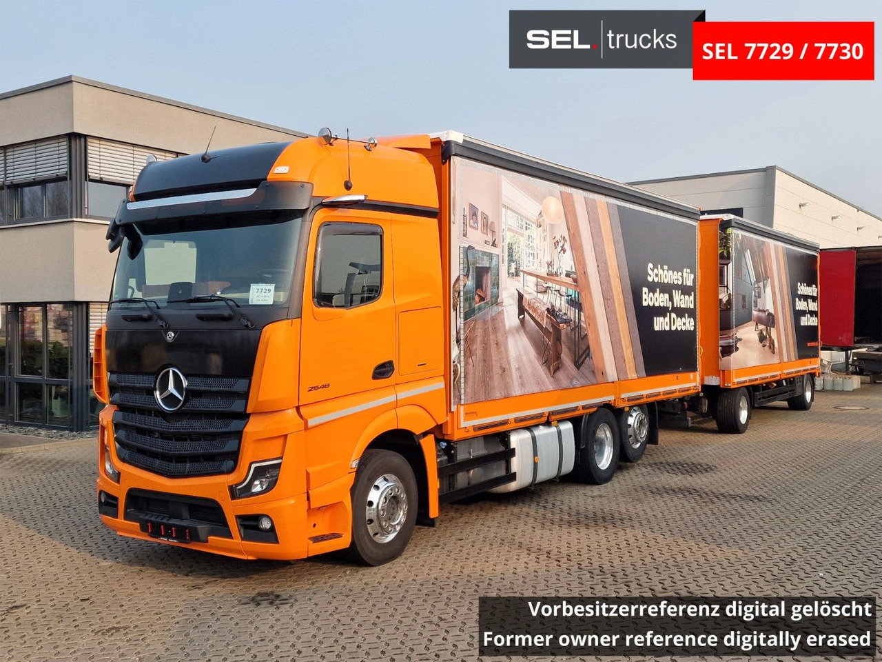 Mercedes-Benz Actros 2548 / Retarder / Euro 6E / Aluklappen - Camião de lona: foto 1 Mercedes-Benz Actros 2548 / Retarder / Euro 6E / Aluklappen - Camião de lona: foto 1