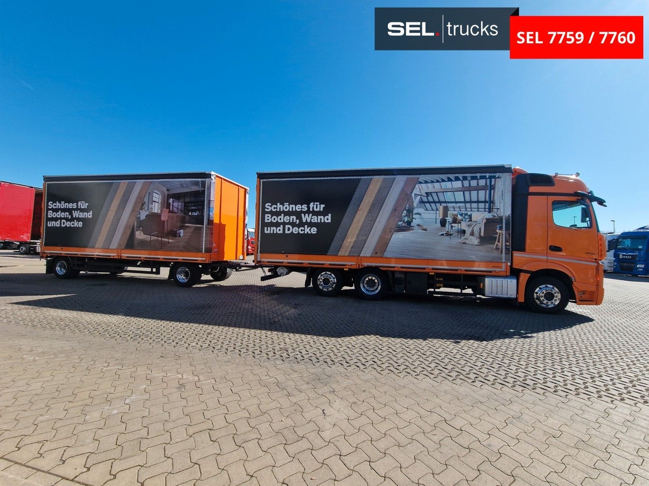 Mercedes-Benz Actros 2548 / Retarder / Euro 6E / Aluklappen - Camião de lona: foto 4 Mercedes-Benz Actros 2548 / Retarder / Euro 6E / Aluklappen - Camião de lona: foto 4