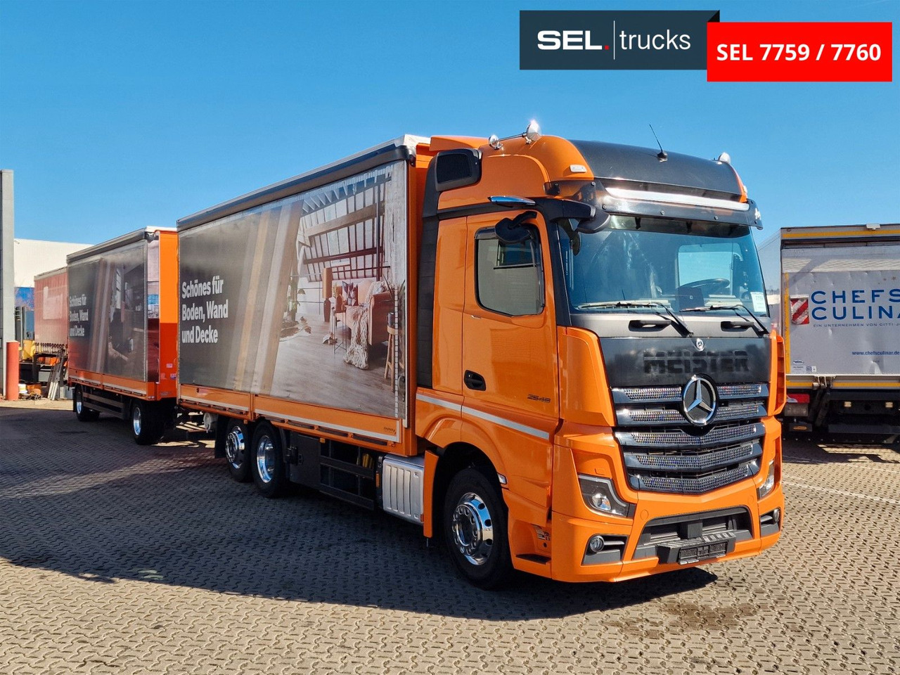 Mercedes-Benz Actros 2548 / Retarder / Euro 6E / Aluklappen - Camião de lona: foto 3 Mercedes-Benz Actros 2548 / Retarder / Euro 6E / Aluklappen - Camião de lona: foto 3