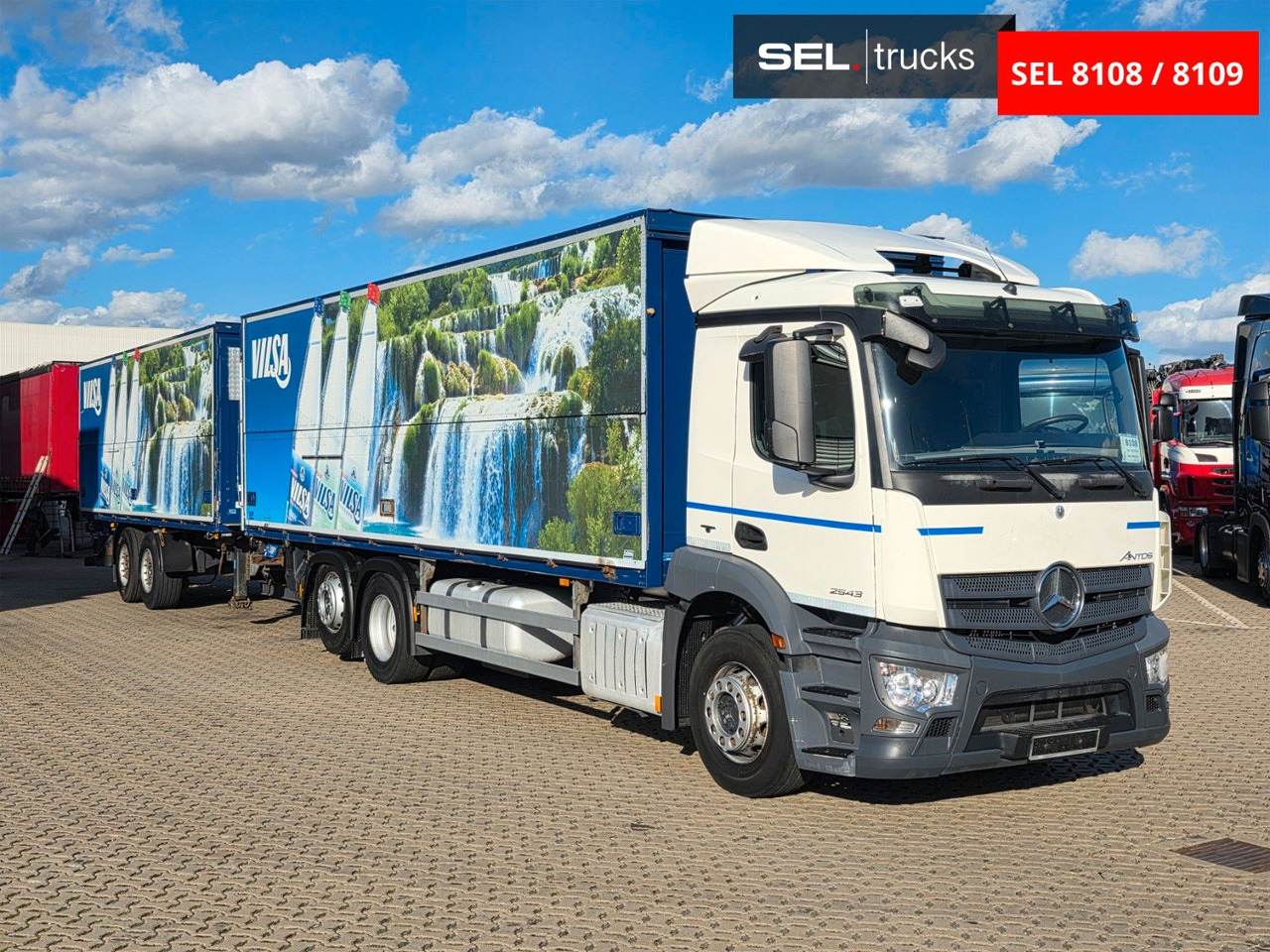 Mercedes-Benz Antos 2543 / Ldbw / Lenkachse / Liftachse - Camião transporte de bebidas: foto 3 Mercedes-Benz Antos 2543 / Ldbw / Lenkachse / Liftachse - Camião transporte de bebidas: foto 3