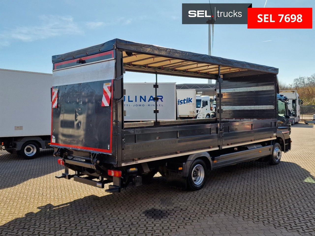Mercedes-Benz Atego 1221 / Ladebordwand - Camião de lona: foto 5 Mercedes-Benz Atego 1221 / Ladebordwand - Camião de lona: foto 5