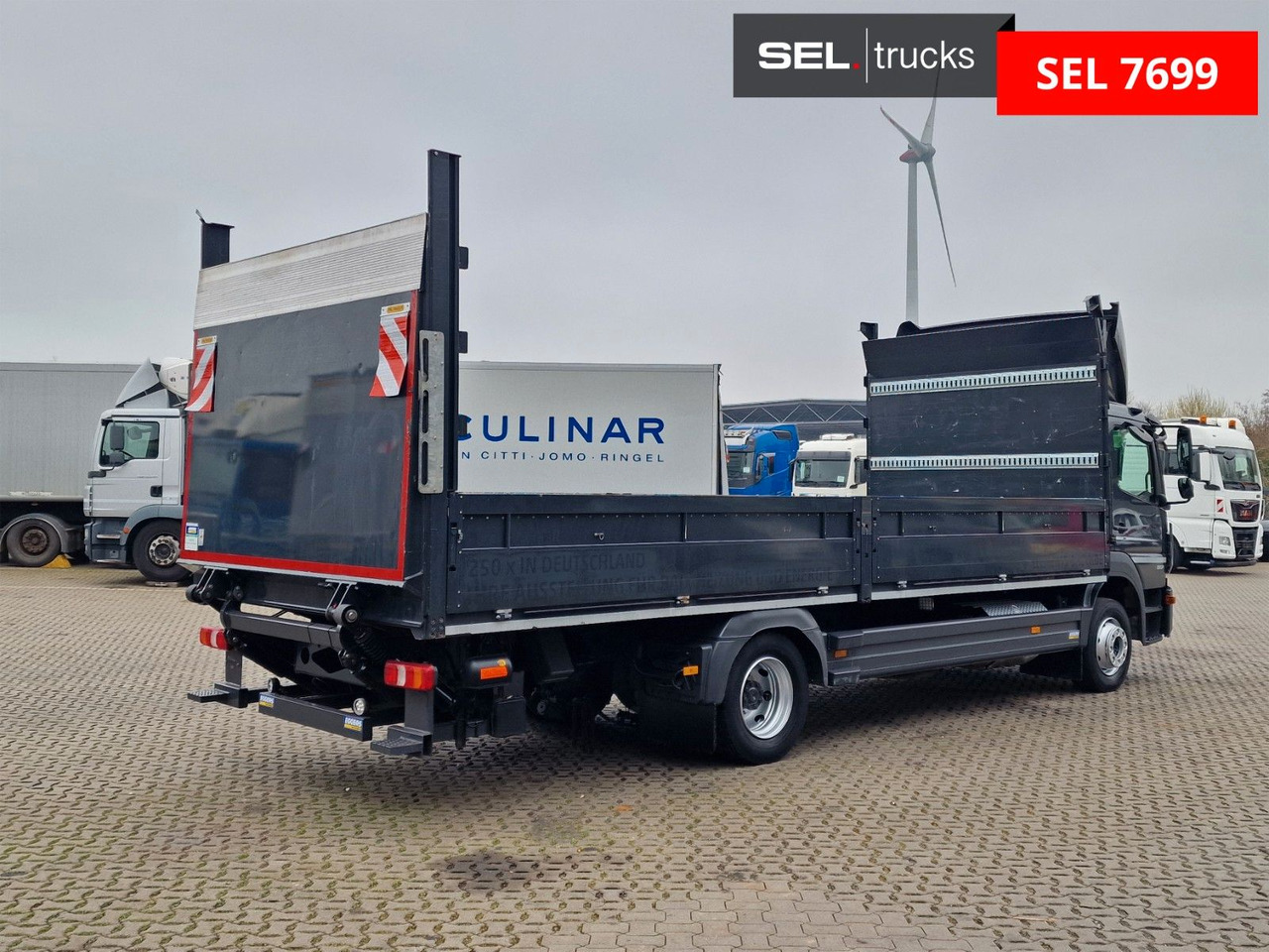 Mercedes-Benz Atego 1221 / Ladebordwand - Camião de lona: foto 5 Mercedes-Benz Atego 1221 / Ladebordwand - Camião de lona: foto 5