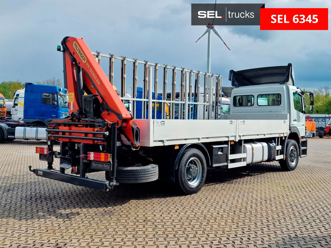 Mercedes-Benz Axor 1833L / Palfinger PK 12002-EH / GLAS - Camião grua: foto 5 Mercedes-Benz Axor 1833L / Palfinger PK 12002-EH / GLAS - Camião grua: foto 5