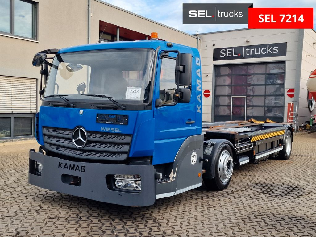 Mercedes-Benz KAMAG WBH25 - Camião transportador de contêineres/ Caixa móvel: foto 1 Mercedes-Benz KAMAG WBH25 - Camião transportador de contêineres/ Caixa móvel: foto 1
