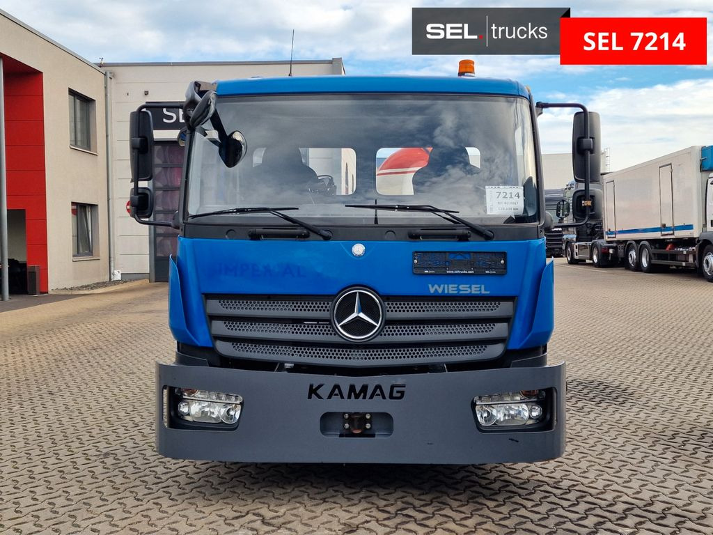Mercedes-Benz KAMAG WBH25 - Camião transportador de contêineres/ Caixa móvel: foto 2 Mercedes-Benz KAMAG WBH25 - Camião transportador de contêineres/ Caixa móvel: foto 2