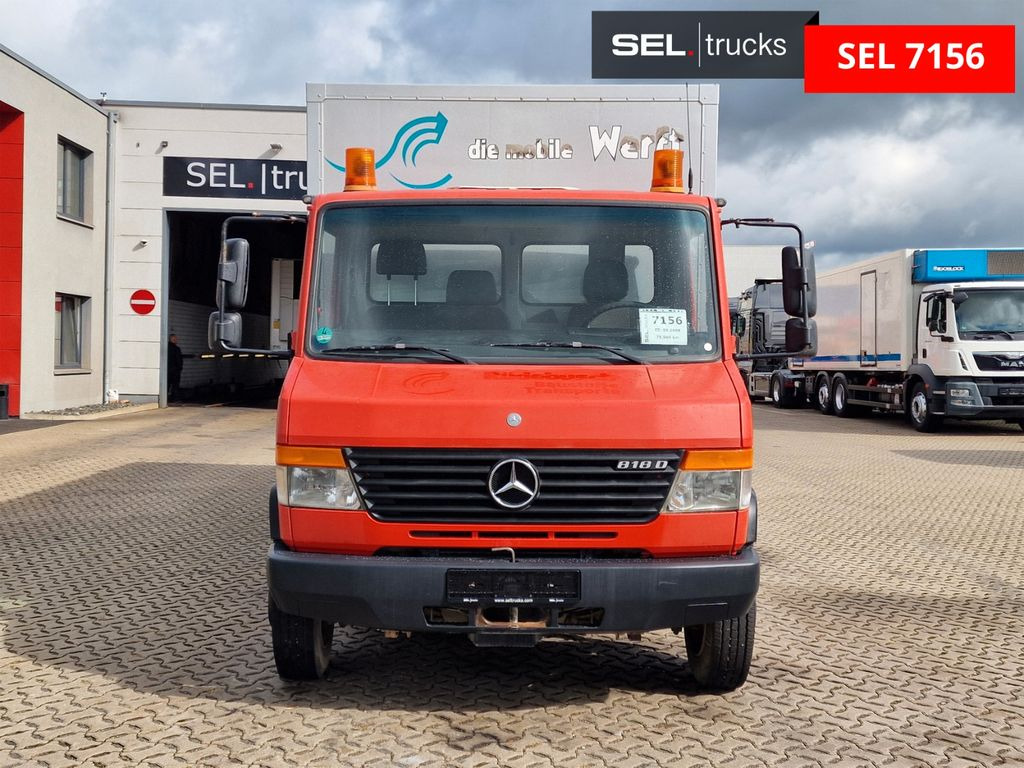 Mercedes-Benz Vario 818D / Ladebordwand / ex. Werkstattwagen - Carrinha de contentor: foto 2 Mercedes-Benz Vario 818D / Ladebordwand / ex. Werkstattwagen - Carrinha de contentor: foto 2